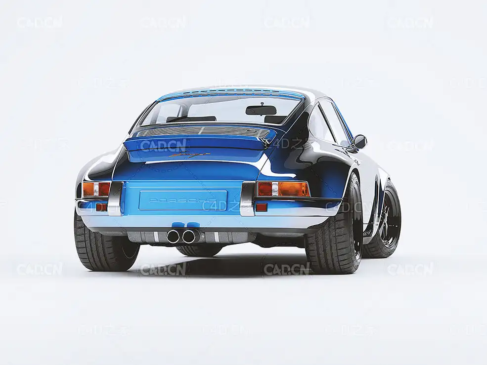 保时捷911 By Singer豪华跑车C4D模型 - C4D之家 - f062939a81f12890205e4d11f54c6c0f.jpg