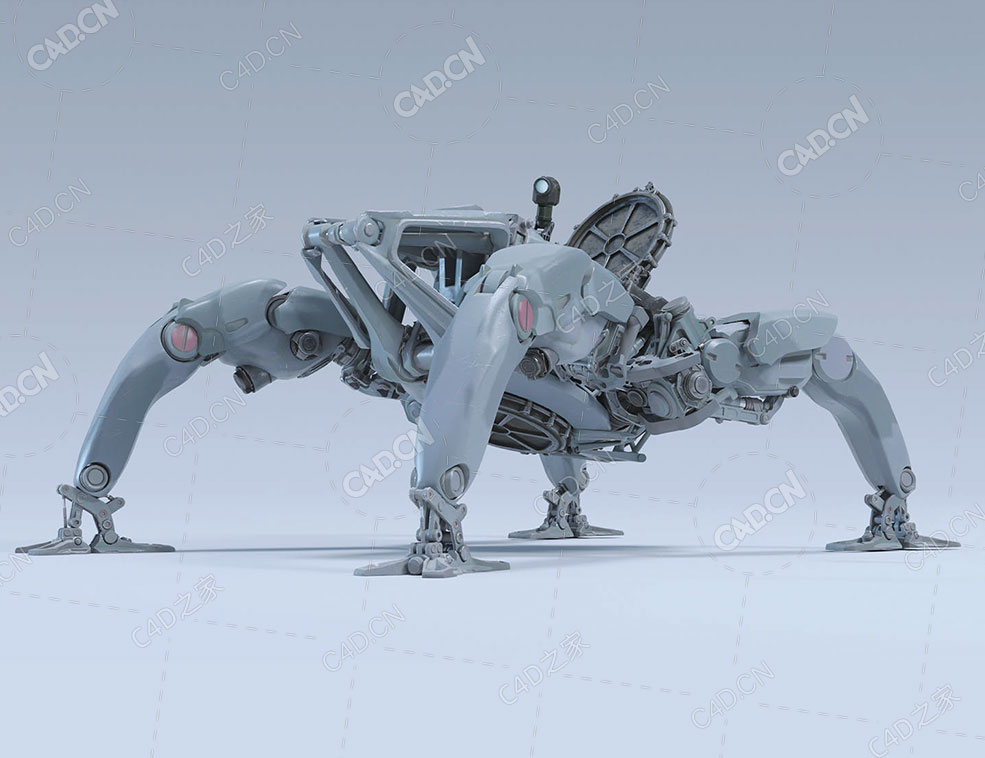 小龙虾机甲怪兽青蛙机械战车C4D模型mech catalog Crayfish - C4D之家 - mech_catalog_04-7-拷贝.jpg