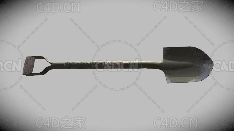 生锈的破旧军用铁锹铲子C4D模型Heimer - C4D之家 - 23.jpg