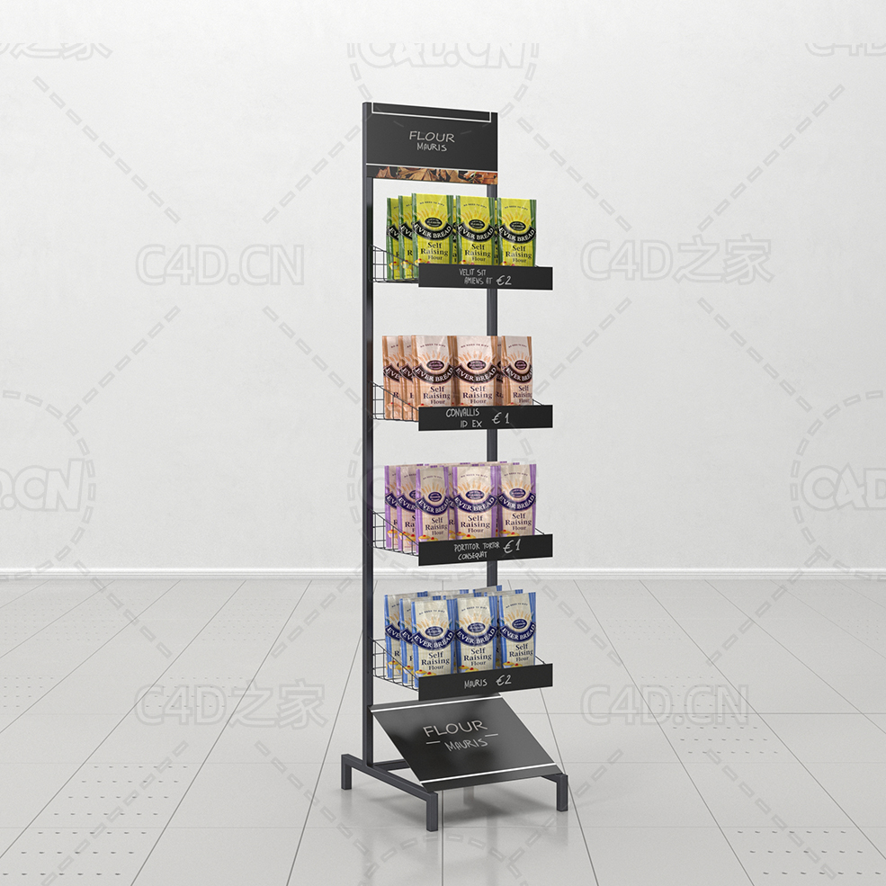 面包面粉食品包装袋货架C4D模型fresh cook - C4D之家 - 23.jpg