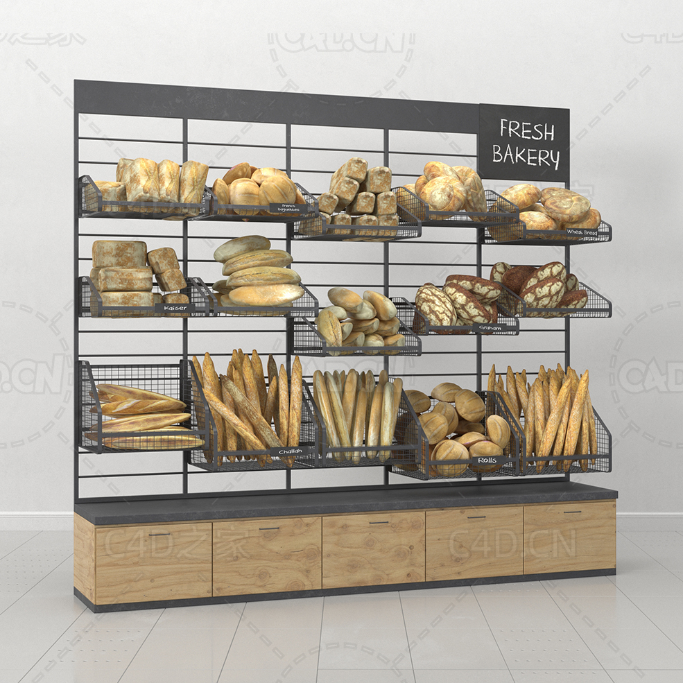 面包货架fresh bakeryC4D模型fresh bakery - C4D之家 - 32.jpg