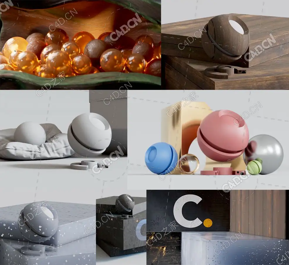 C4D红移RS渲染基础教程Coloso – High-Quality Shading Lighting with Redshift
