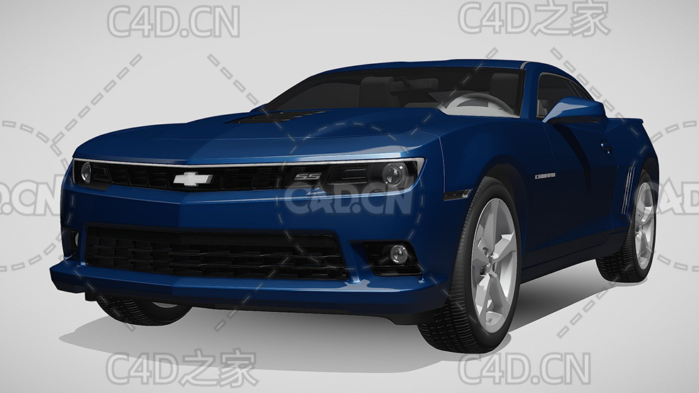 雪佛兰2014款C4D汽车模型下载 - C4D之家 - 17.jpg