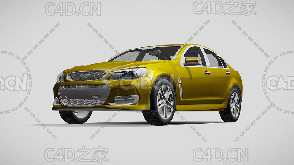 雪佛兰家用轿车2016款C4D汽车模型下载 - C4D之家 - 39.jpg