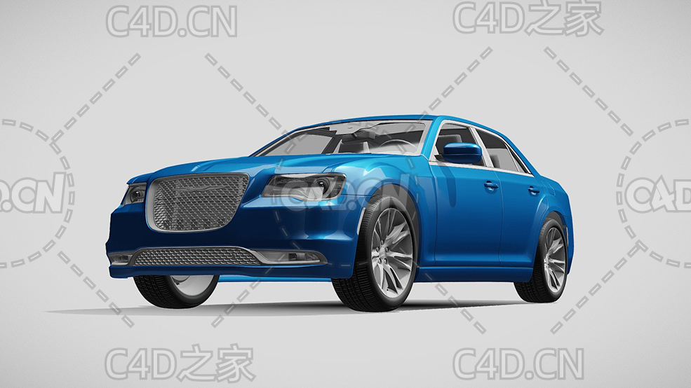 克莱斯勒300c-lx2豪华汽车轿车2016款C4D汽车模型下载 - C4D之家 - 53.jpg