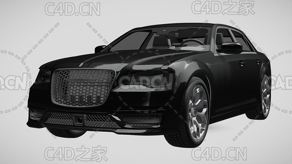 克莱斯勒300s运动版LX2豪华汽车轿车2018款C4D汽车模型下载 - C4D之家 - 55.jpg