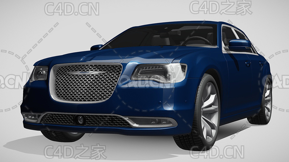 克莱斯勒300c铂金awd-LX2豪华汽车轿车2016款C4D汽车模型下载 - C4D之家 - 62.jpg