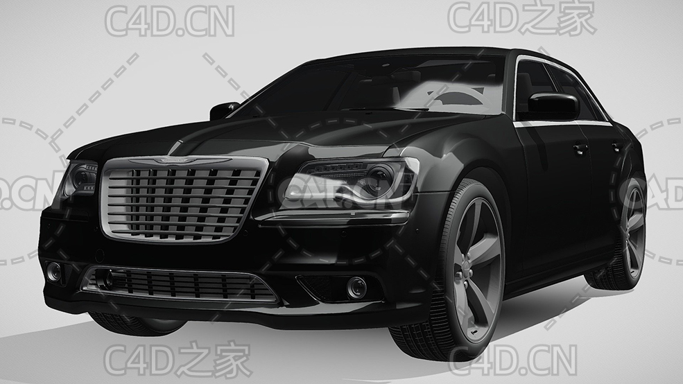 克莱斯勒300s豪华汽车轿车2013款C4D汽车模型下载 - C4D之家 - 64.jpg