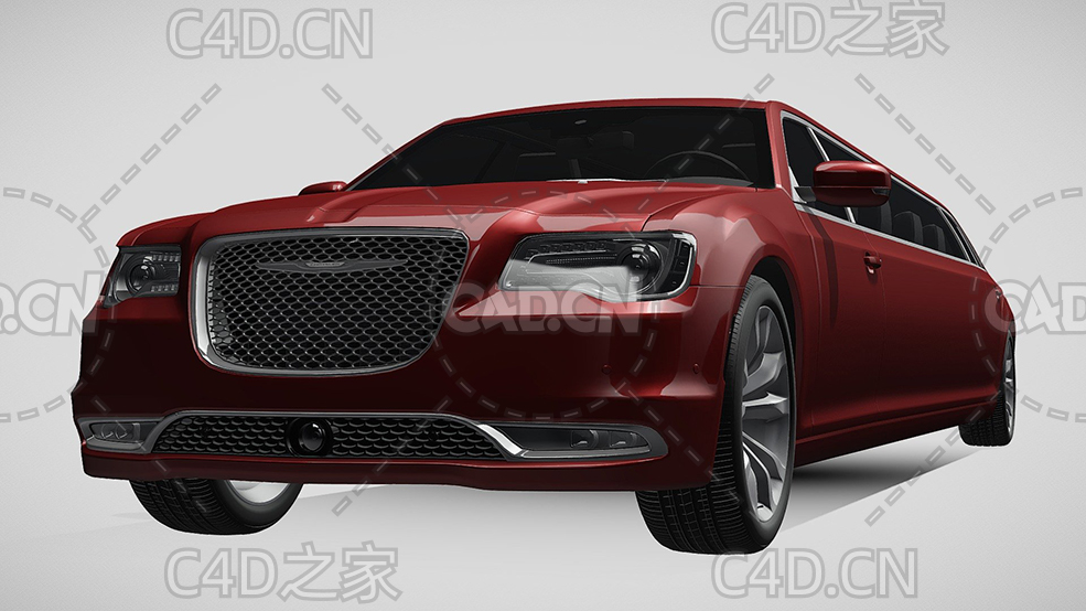 克莱斯勒300c白金豪华轿车LX2-2016款C4D汽车模型下载 - C4D之家 - 63.jpg