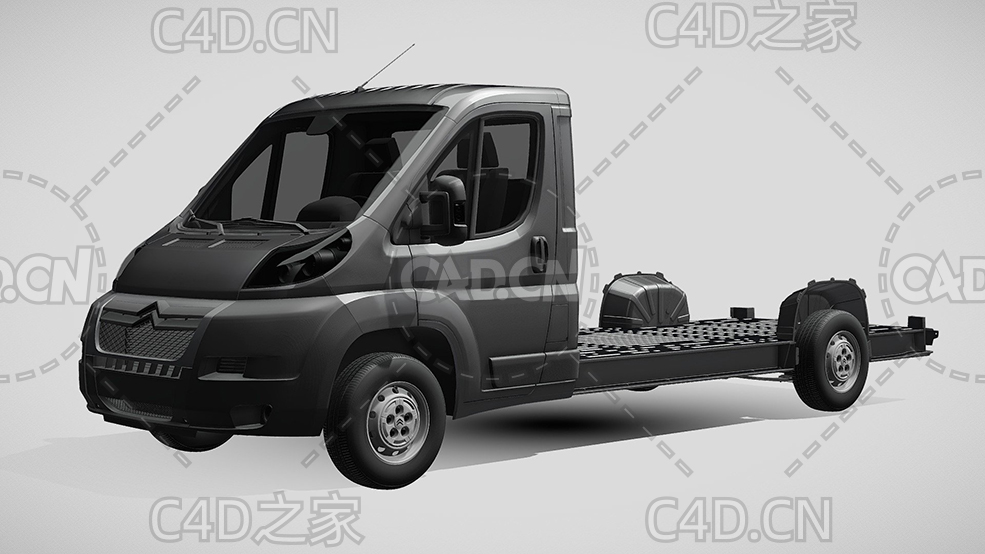 雪铁龙牵引车2014款C4D汽车模型下载 - C4D之家 - 85.jpg