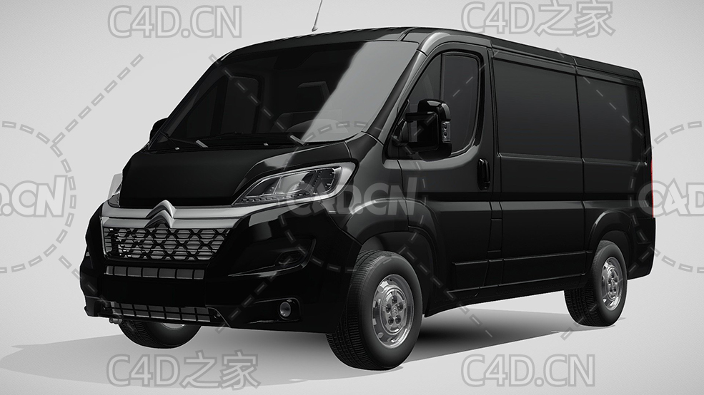 雪铁龙商务车面包车货车2014款C4D汽车模型下载 - C4D之家 - 92.jpg