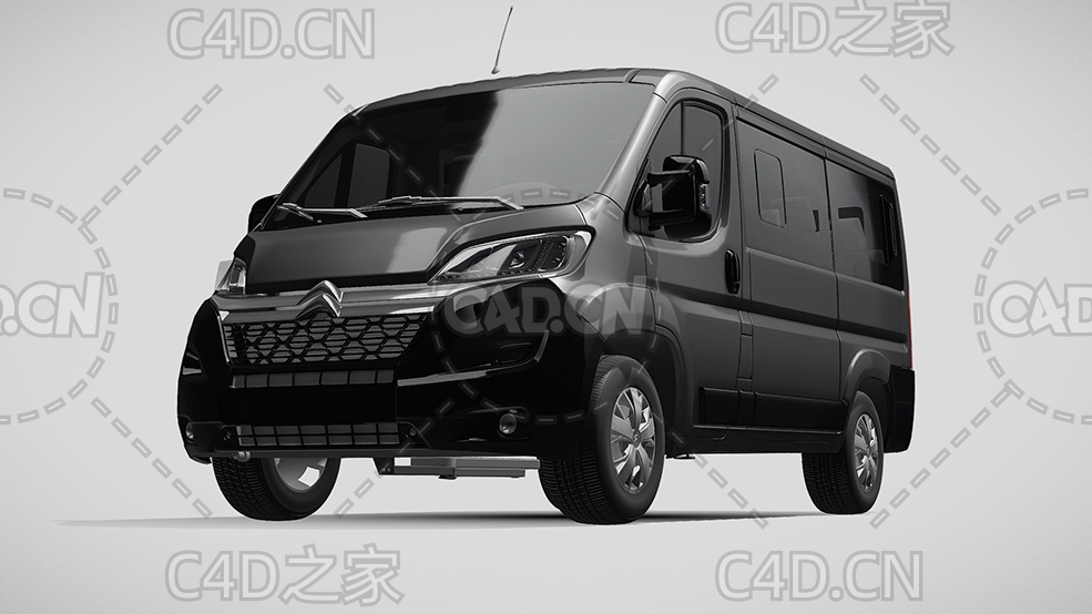 雪铁龙商务车2014款C4D汽车模型下载 - C4D之家 - 88.jpg