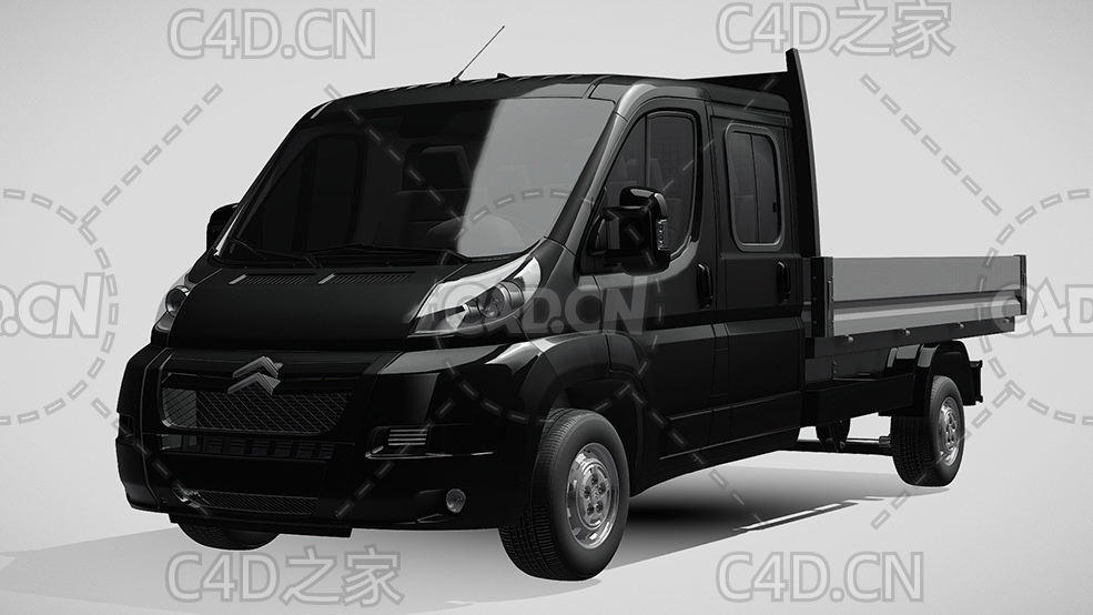 雪铁龙卡车货车运输车辆2014款C4D汽车模型下载 - C4D之家 - 104.jpg