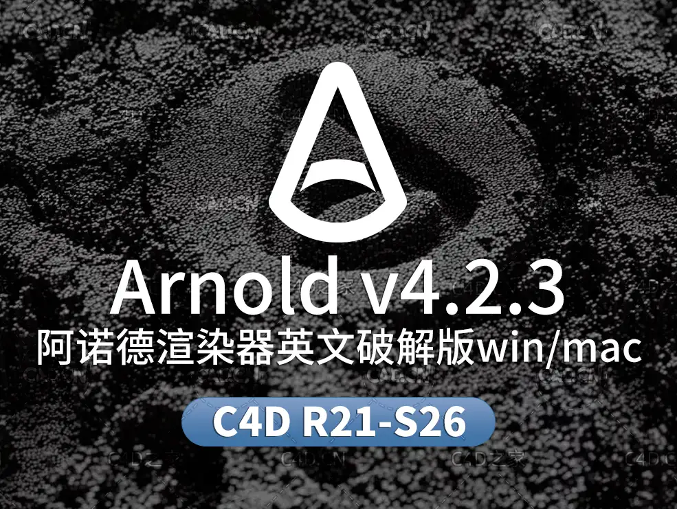C4D阿诺德渲染器 SolidAngle C4DtoA 4.2.3 R21/R22/R23/R24/R25/R26 Win/Mac解锁版