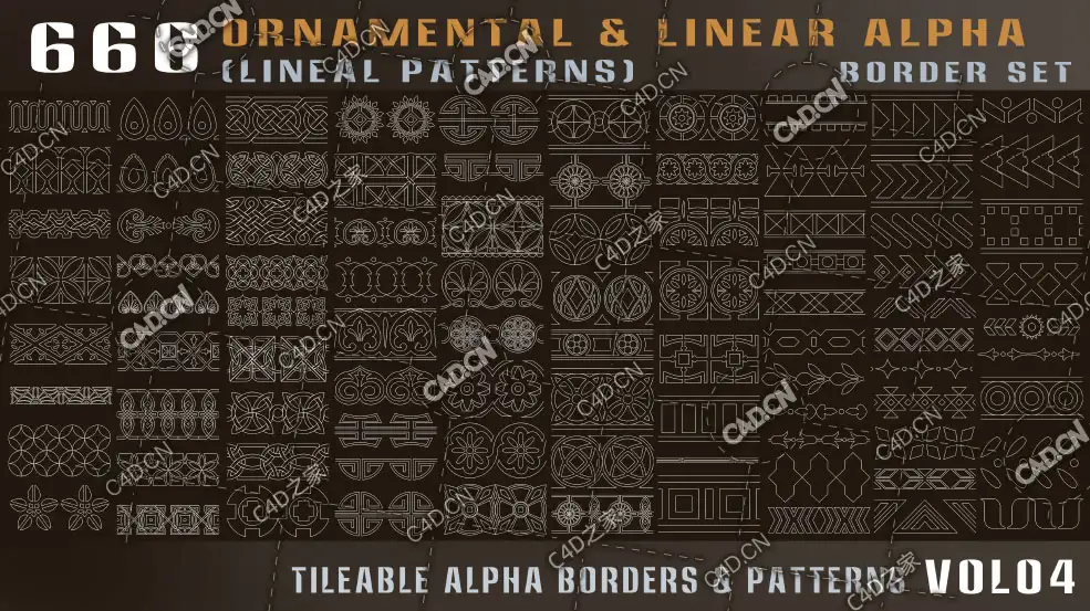 666个花纹花边装饰图案666-ornamental - linear alpha -lineal patterns--catalogue - C4D之家 - 666-ornamental---linear-alpha--lineal-patterns--catalogue-4.jpg