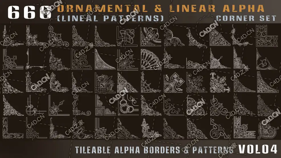 666个花纹花边装饰图案666-ornamental - linear alpha -lineal patterns--catalogue - C4D之家 - 666-ornamental---linear-alpha--lineal-patterns--catalogue-7.jpg