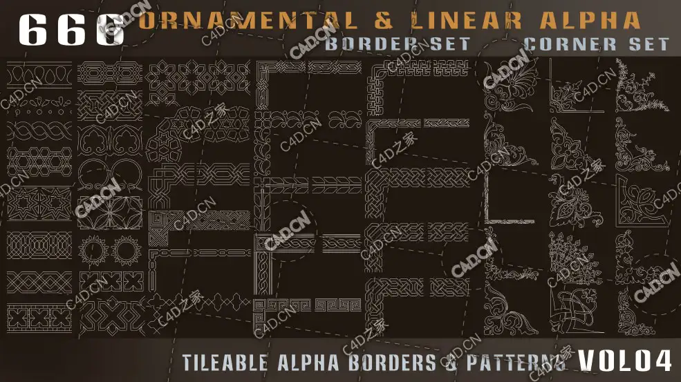 666个花纹花边装饰图案666-ornamental - linear alpha -lineal patterns--catalogue - C4D之家 - 666-ornamental---linear-alpha--lineal-patterns--catalogue-5.jpg