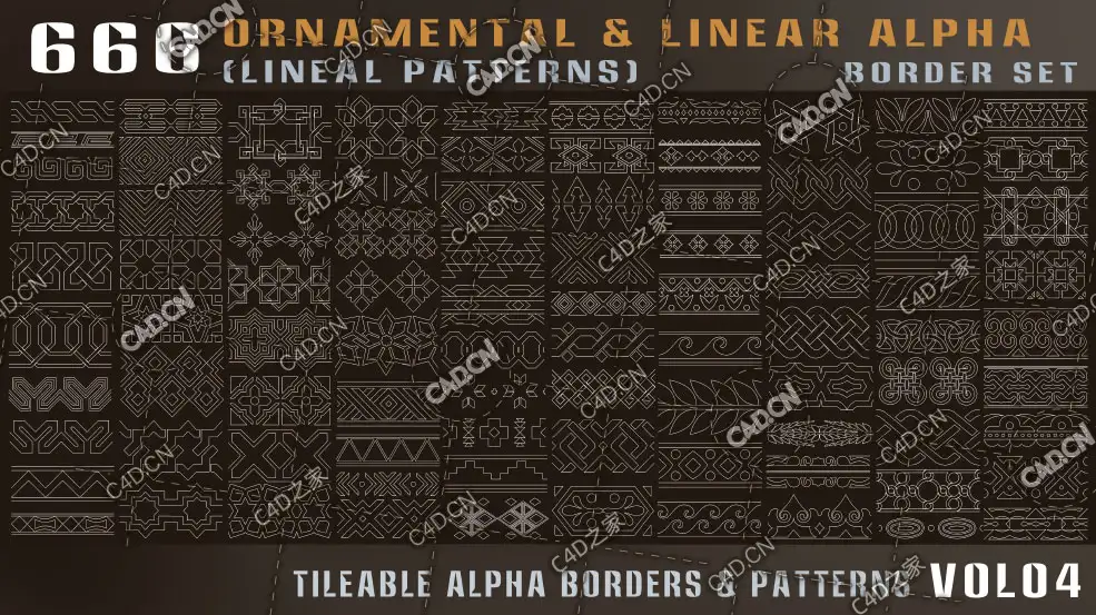 666个花纹花边装饰图案666-ornamental - linear alpha -lineal patterns--catalogue - C4D之家 - 666-ornamental---linear-alpha--lineal-patterns--catalogue-3.jpg
