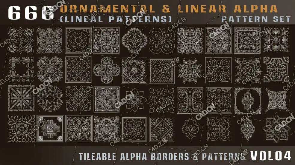 666个花纹花边装饰图案666-ornamental - linear alpha -lineal patterns--catalogue - C4D之家 - 666-ornamental---linear-alpha--lineal-patterns--catalogue-11.jpg