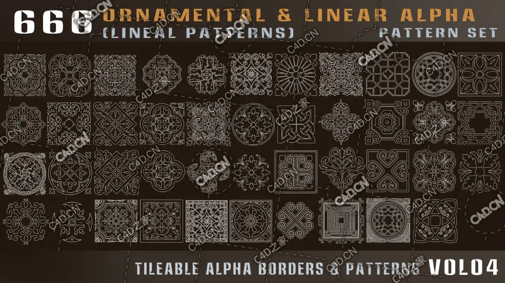 666个花纹花边装饰图案666-ornamental - linear alpha -lineal patterns--catalogue - C4D之家 - 666-ornamental---linear-alpha--lineal-patterns--catalogue-12.jpg