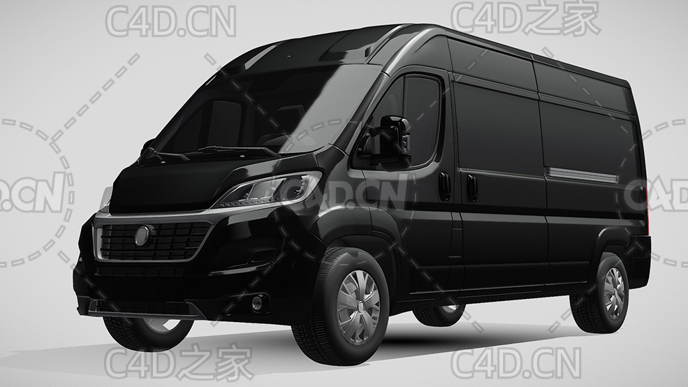 菲亚特汽车ducato杜卡托面包车2014款C4D汽车模型下载 - C4D之家 - 196.jpg