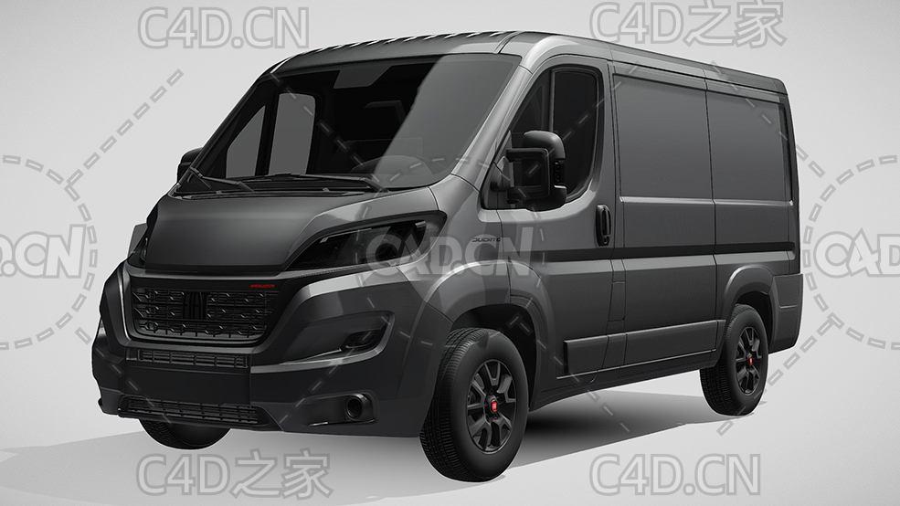 菲亚特汽车ducato杜卡托面包车2022款C4D汽车模型下载 - C4D之家 - 190.jpg