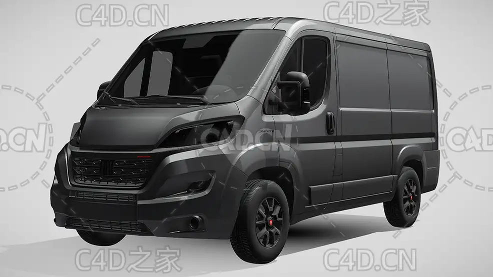 菲亚特汽车ducato杜卡托面包车2022款C4D汽车模型下载 - C4D之家 - 190.jpg