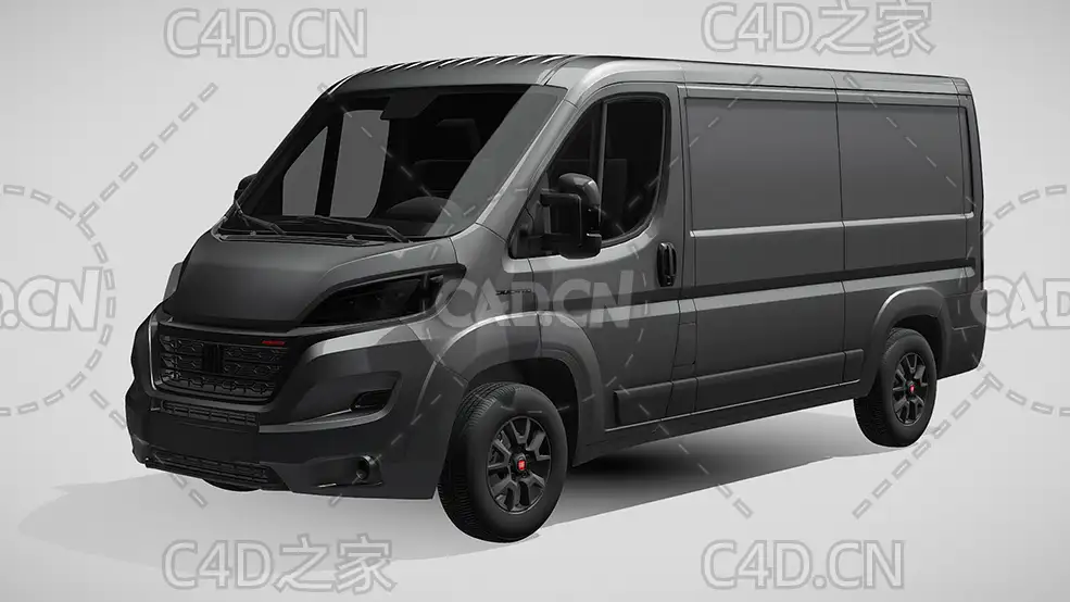菲亚特汽车ducato杜卡托面包车2022款C4D汽车模型下载 - C4D之家 - 193.jpg