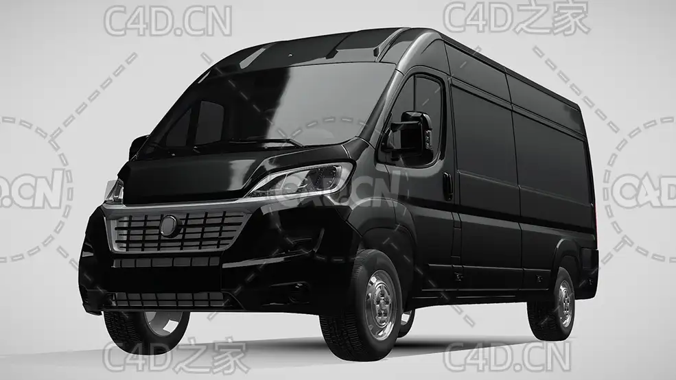 菲亚特汽车ducato杜卡托面包车C4D汽车模型下载 - C4D之家 - 201.jpg