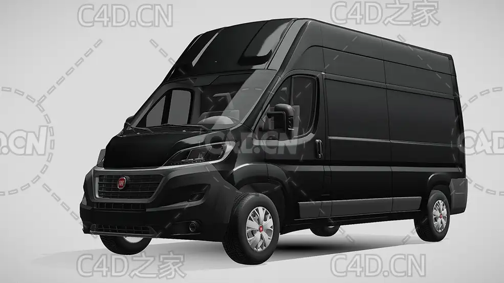 菲亚特汽车ducato杜卡托面包车2017款C4D汽车模型下载 - C4D之家 - 198.jpg