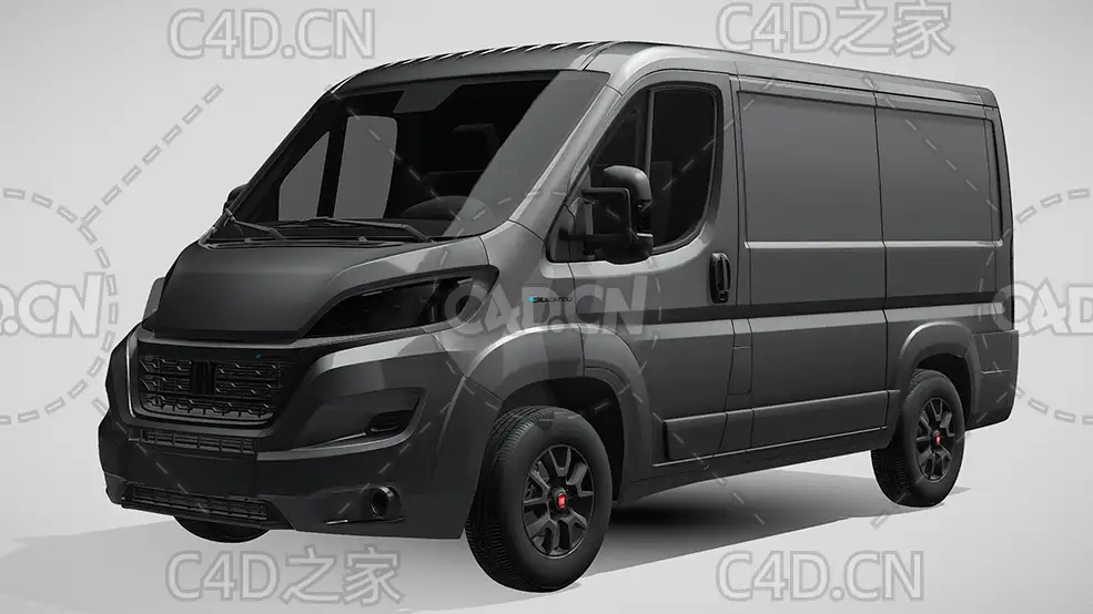 菲亚特汽车ducato杜卡托面包车2022款C4D汽车模型下载 - C4D之家 - 204.jpg