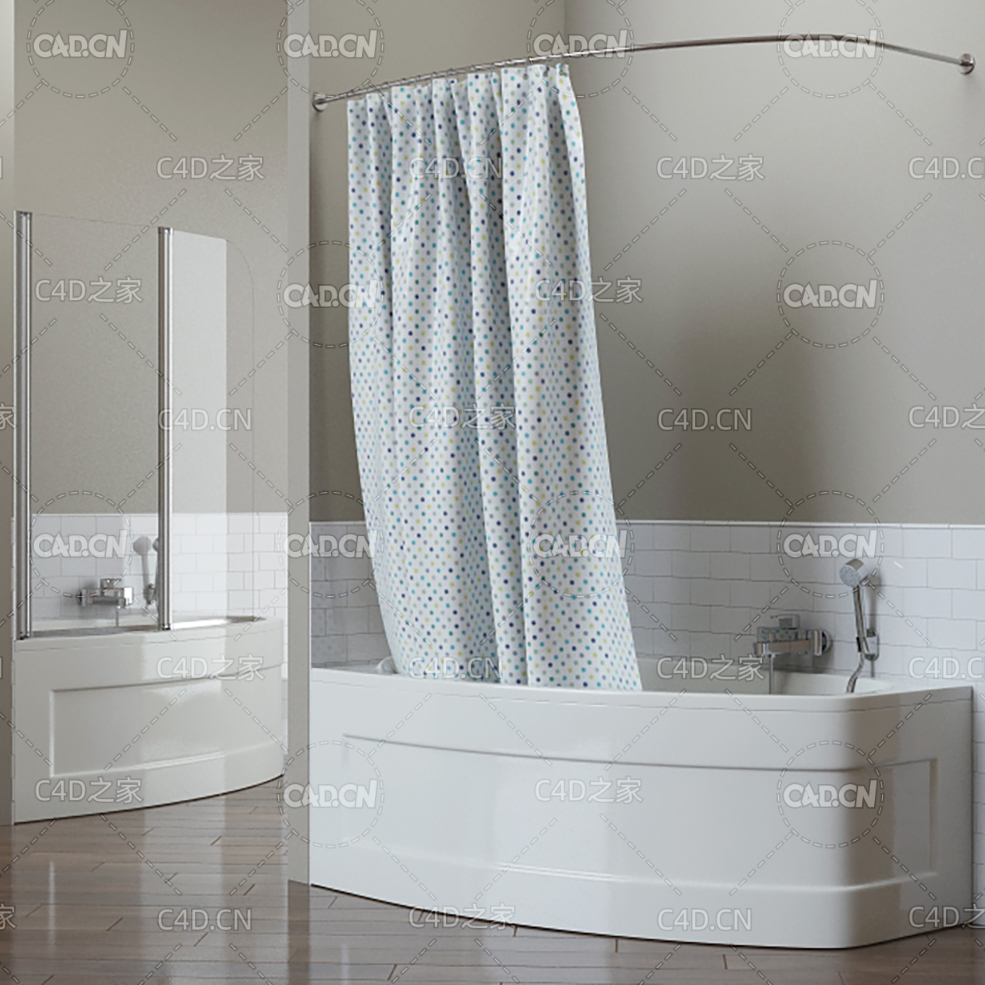 卫浴家具浴缸C4D模型Mystery Bathtubs kolo - C4D之家 - mysteryBathtubs_PREVIEW_02.jpg