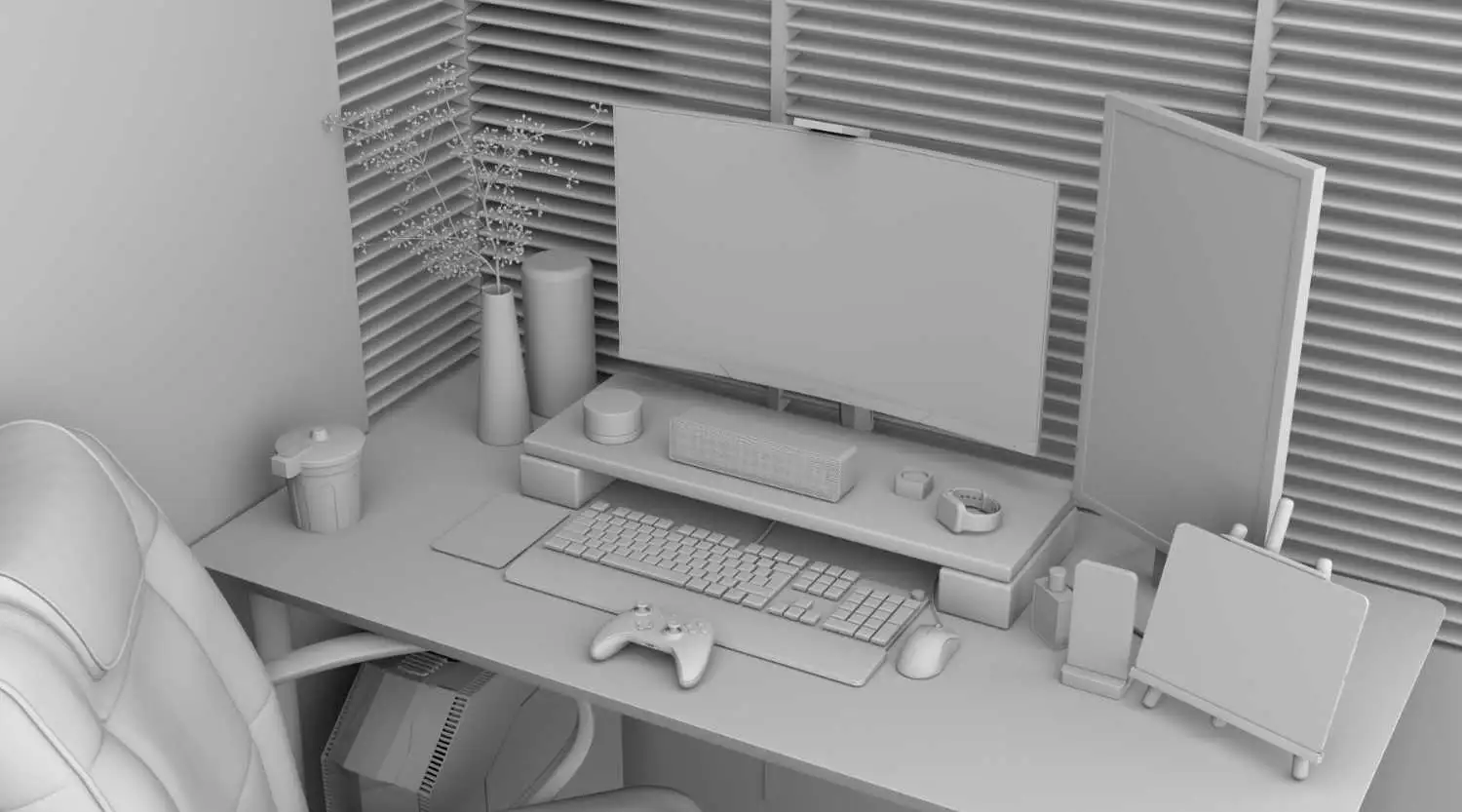 桌面布置 - C4D之家 - 主视图1_ao_2.png