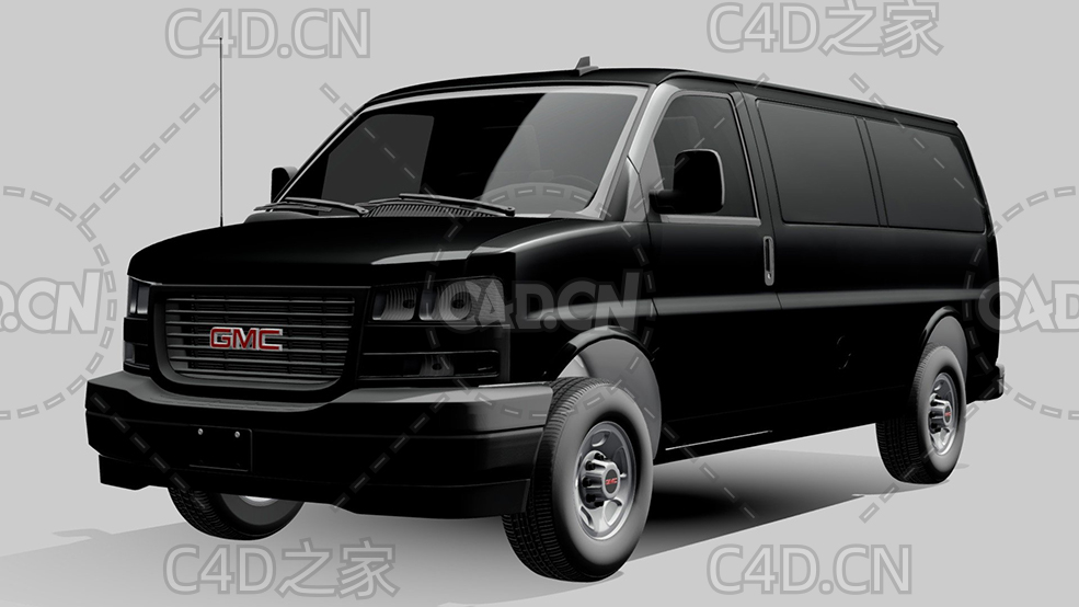 吉姆西汽车GMC豪华商务车2022款C4D汽车模型下载 - C4D之家 - 254.jpg