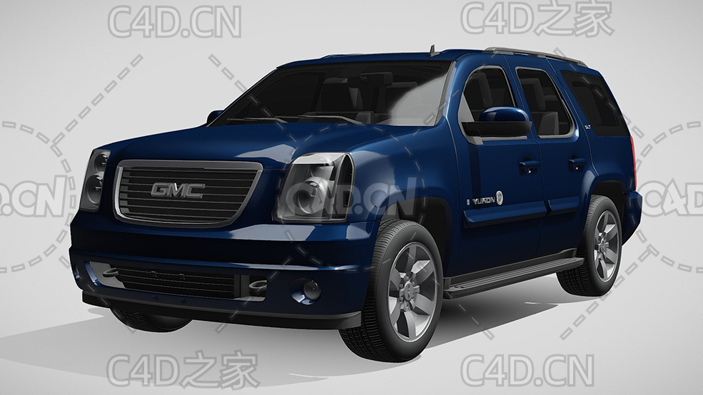 吉姆西汽车GMC育空遗产版SUV越野汽车2012款C4D汽车模型下载 - C4D之家 - 258.jpg