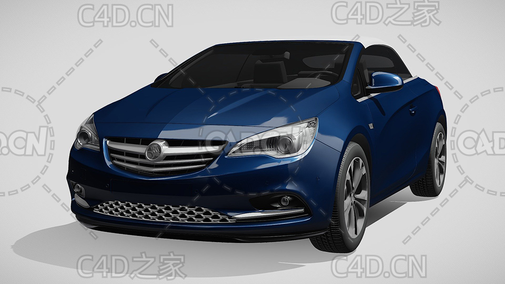 霍顿卡斯卡达汽车家用轿车C4D汽车模型下载 - C4D之家 - 267.jpg