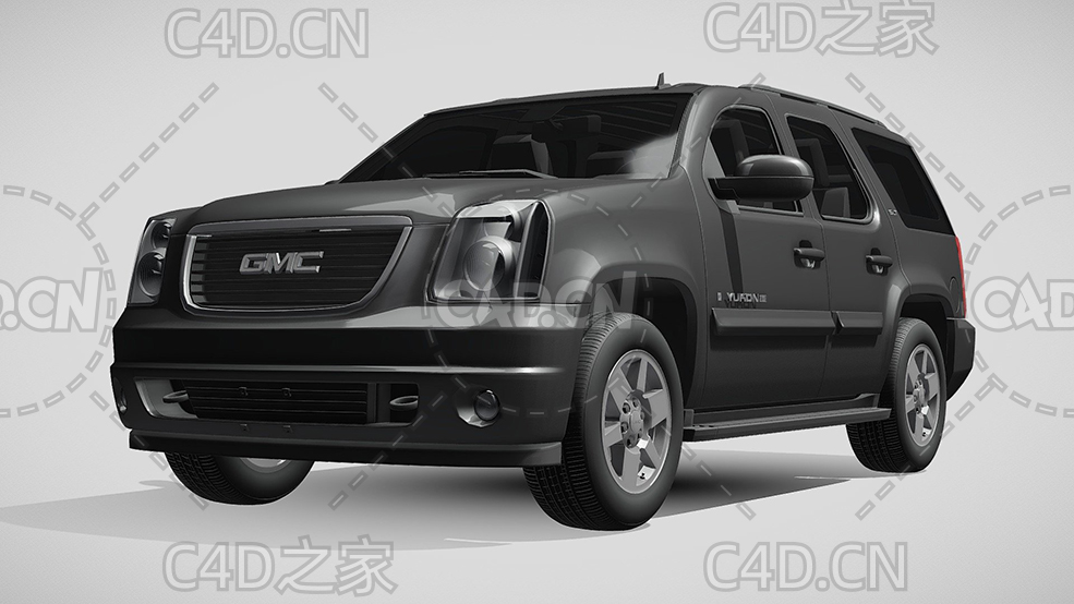 吉姆西汽车GMC育空SUV越野汽车2009款C4D汽车模型下载 - C4D之家 - 261.jpg
