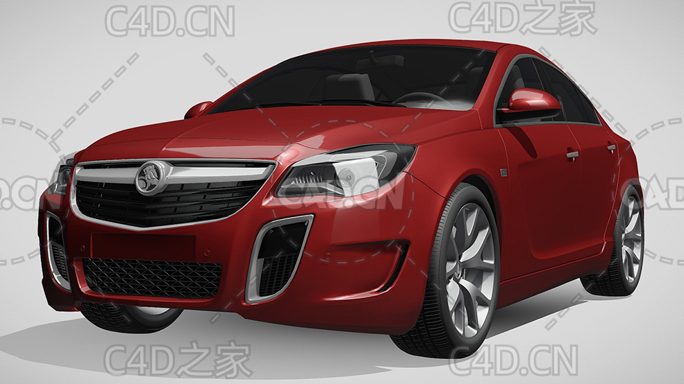 霍顿徽章汽车2016款C4D汽车模型下载 - C4D之家 - 270.jpg