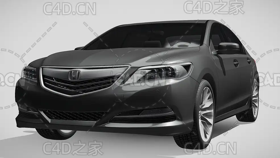 本田传奇汽车家用轿车2015款C4D汽车模型下载 - C4D之家 - 272.jpg