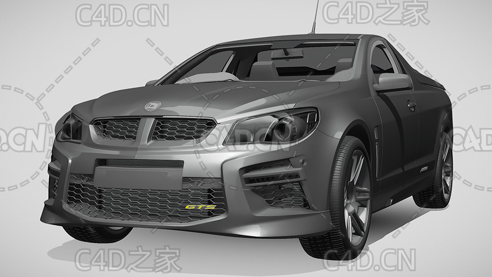 霍顿皮卡汽车2015款C4D汽车模型下载 - C4D之家 - 288.jpg