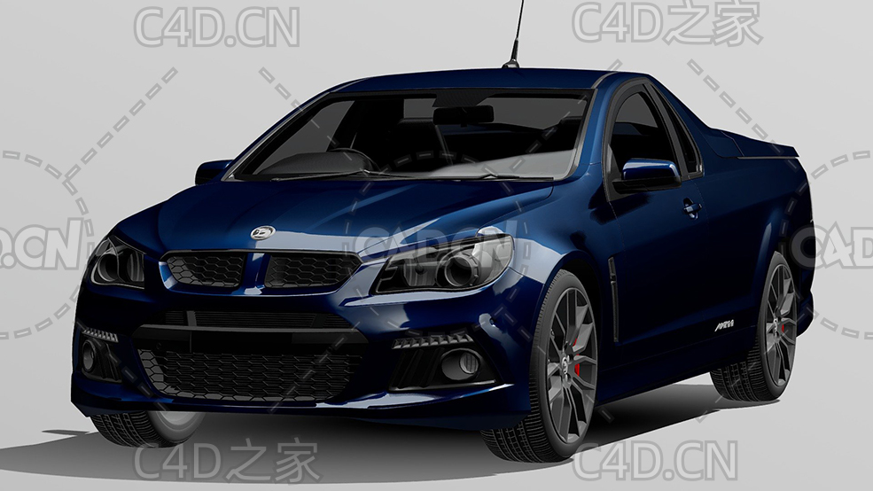 霍顿皮卡汽车2015款C4D汽车模型下载 - C4D之家 - 292.jpg