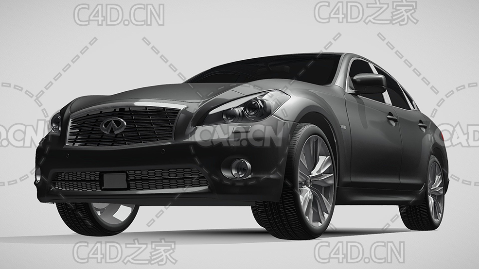 英菲尼迪汽车家用轿车2013款C4D汽车模型下载 - C4D之家 - 301.jpg
