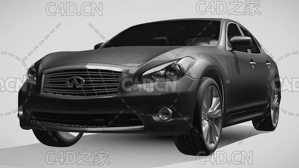 英菲尼迪m35h汽车2013款C4D汽车模型下载 - C4D之家 - 302.jpg