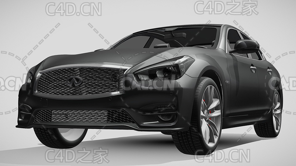 英菲尼迪q70s汽车2018款C4D汽车模型下载 - C4D之家 - 309.jpg