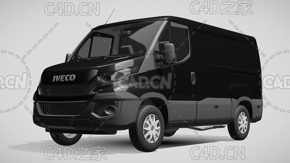 依维柯封闭式面包车货车2014-2016款C4D汽车模型下载 - C4D之家 - 359.jpg
