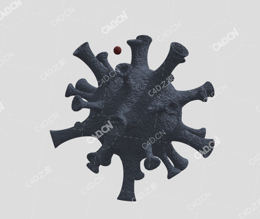 新型冠状病毒模型virus