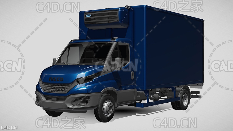 依维柯房车旅行车2021款C4D汽车模型下载 - C4D之家 - 367.jpg
