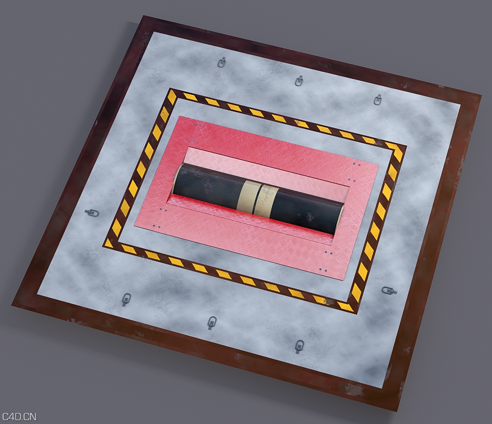 测功机汽车功率测试机C4D模型 Dyno - C4D之家 - 08.jpg