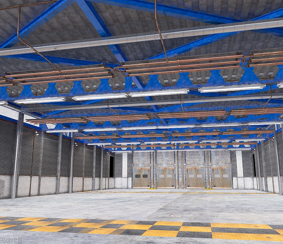 车库场景C4D模型 Garage-Scene - C4D之家 - 11.jpg
