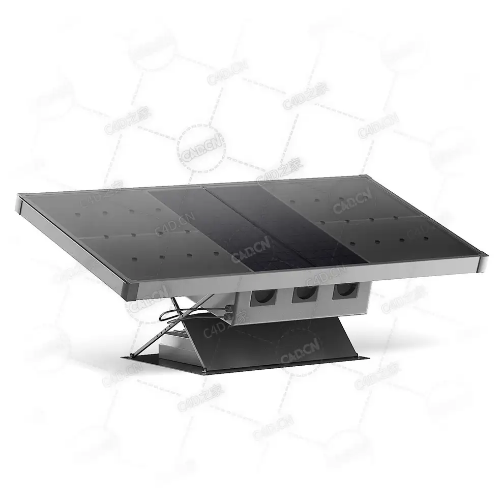太阳能电池板C4D模型下载solar_panel - C4D之家 - 09.jpg